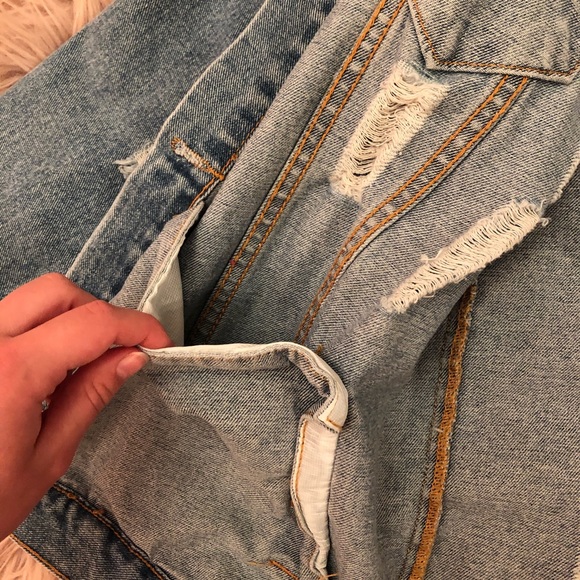 Distressed Denim Jacket! - Picture 5 of 7